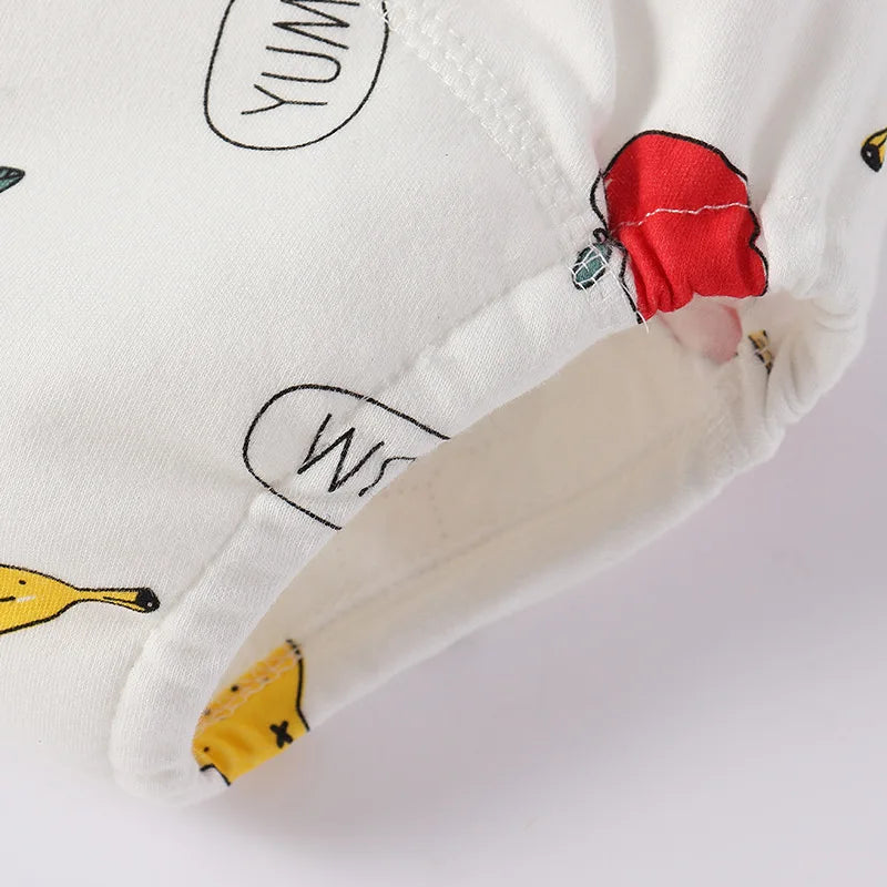 3PCS/1PCS Newborn Training Pants Baby Shorts Washable Underwear Boy Girl Cloth Diaper Reusable Nappies Infant Stuff Accessory