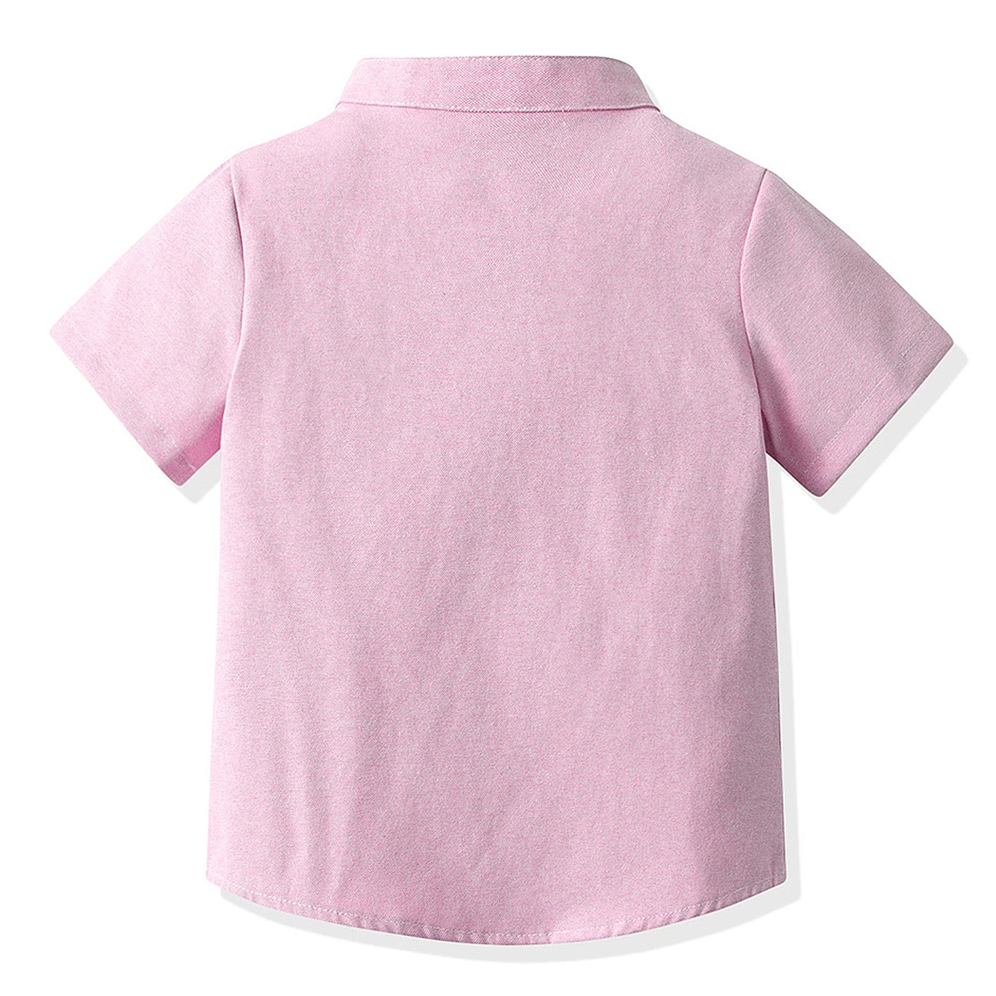 Girls' School Uniform,Long/Short Sleeve Blouse,Single Breasted High Collar Boys Shirts,Formal Kids Button-Down Gentleman Tops