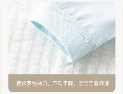 Baby Underwear Set Pure Cotton Summer Baby Split Pajamas Children's Home Clothes Light and Breathable