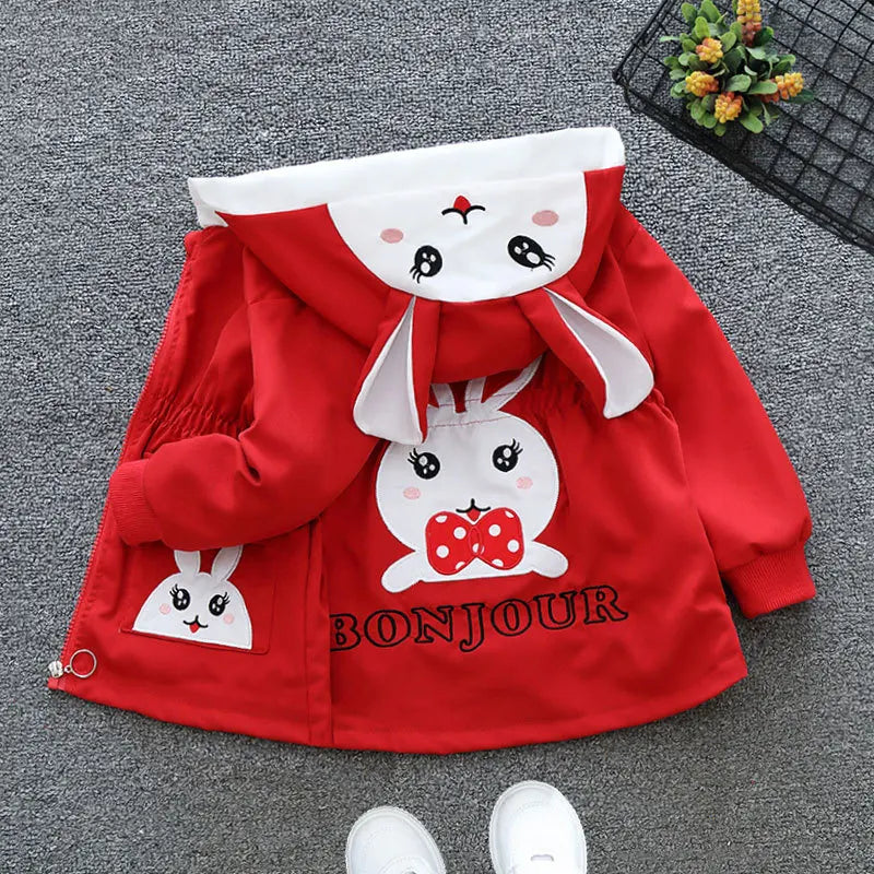 Pu Girls Teens Jackets Girl Kids Classic Collar Coats Teen Windbreaker Clothing Children's Outerwear 3-12 Years Girls Jackets