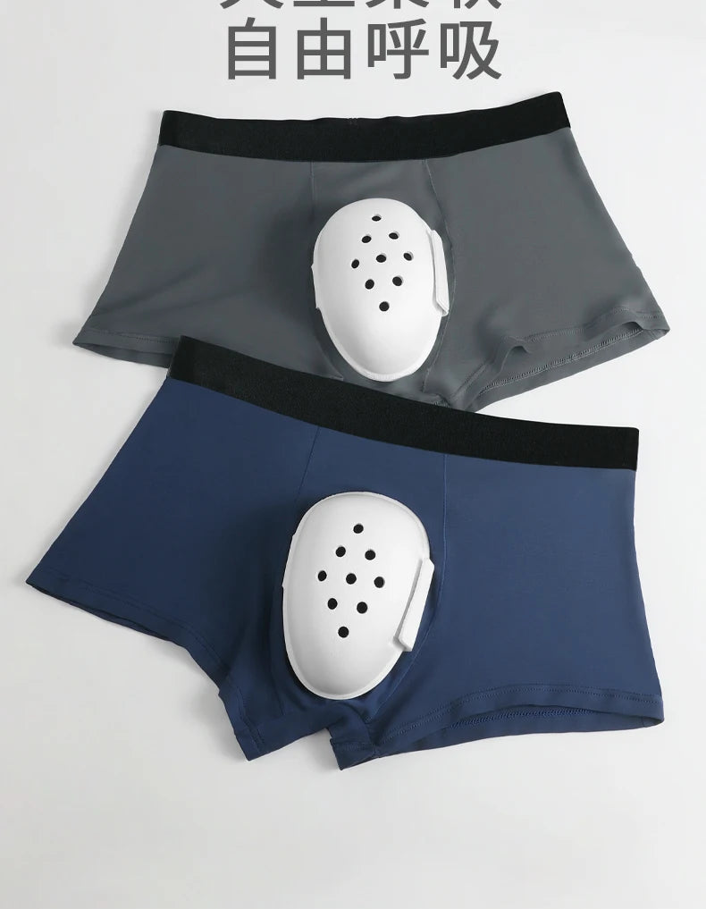 2PCS Post-circumcision underwear for boys, anti-friction flat-angle children's care, special protective cover for circumcision i