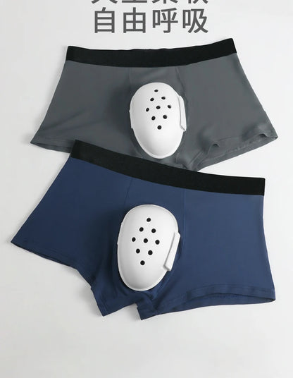 2PCS Post-circumcision underwear for boys, anti-friction flat-angle children's care, special protective cover for circumcision i