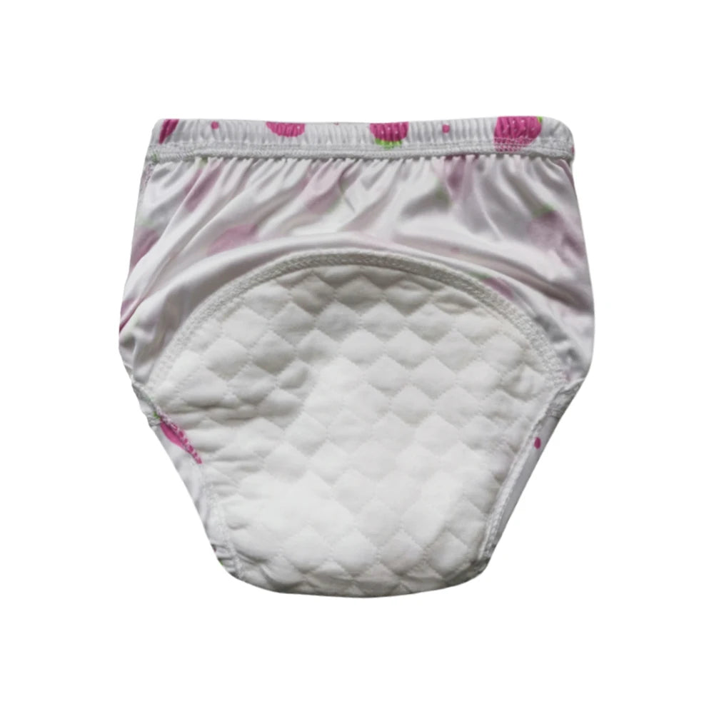 10 Pcs Reusable Baby Training Pants Washable Kids Cloth Diaper Nappies Changing Underwear Infant Toddler Potty Training Panties
