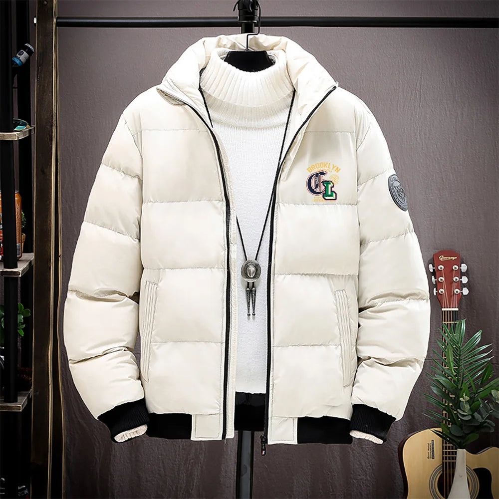 Men Down Jackets High quality Fashion Thick Warm Winter Bomber Jackets Puffer Jackets Parkas Coats Waterproof Mens Winter Coats