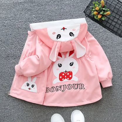 Pu Girls Teens Jackets Girl Kids Classic Collar Coats Teen Windbreaker Clothing Children's Outerwear 3-12 Years Girls Jackets