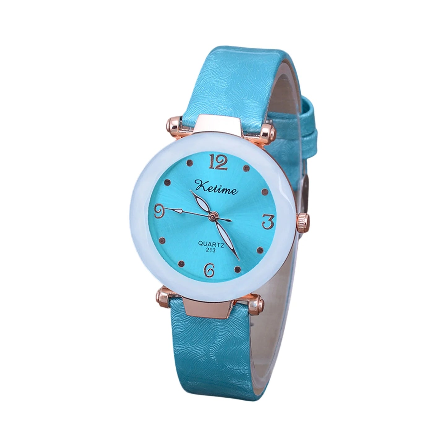 Woman Watch Number Scale Fashion Quartz Watch For Women 50m Waterproof Luxury Business Ladies Leather Hand Clock