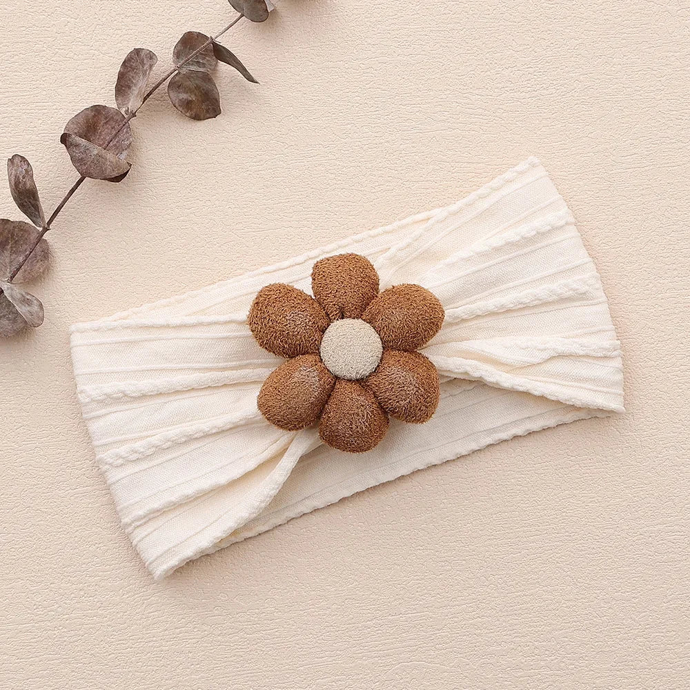 Girls Item Baby Girl Baby Headbands Hair Accessories Nylon Turban for Newborn Headwear Flower Kids Headbands Children Hairbands
