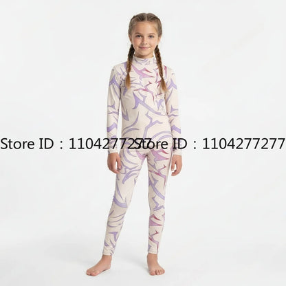 Girls Demon Pop Cosplay Devil Tattoo Pajamas Kid Pants Long Sleeve Pajamas Set Halloween Boys Girls Pajama