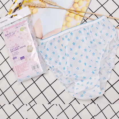Travel Supplies Childbirth Women's  Disposable Panties Maternity Intimates Postpartum Underpants 7pcs Maternity Underwear