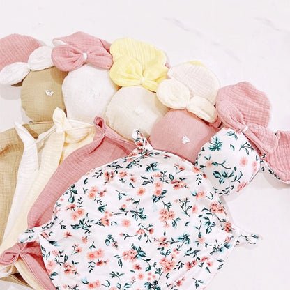 Stuffed Goose Baby Towel Cotton Baby Sleeping Cuddling Security Blanket Newborn Soothe Appease Towel Kids Face Towel Washcloth