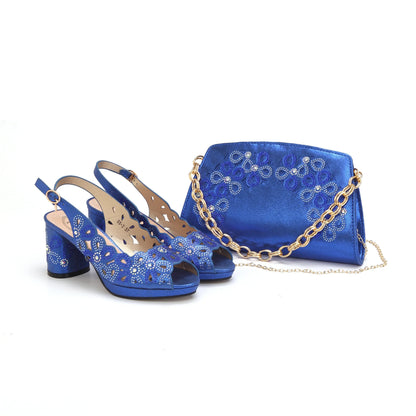 Italian Shoe and Bag Set New 2024 HAE1-5
