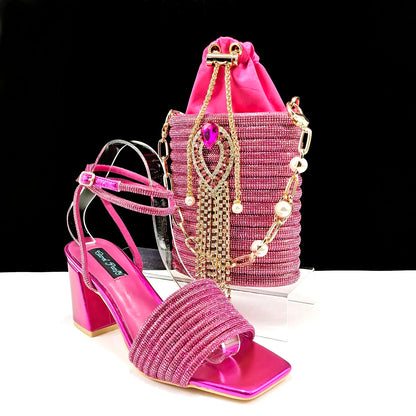 Lastest Ladies Shoes with Matching Bag Set  HJJ1-23