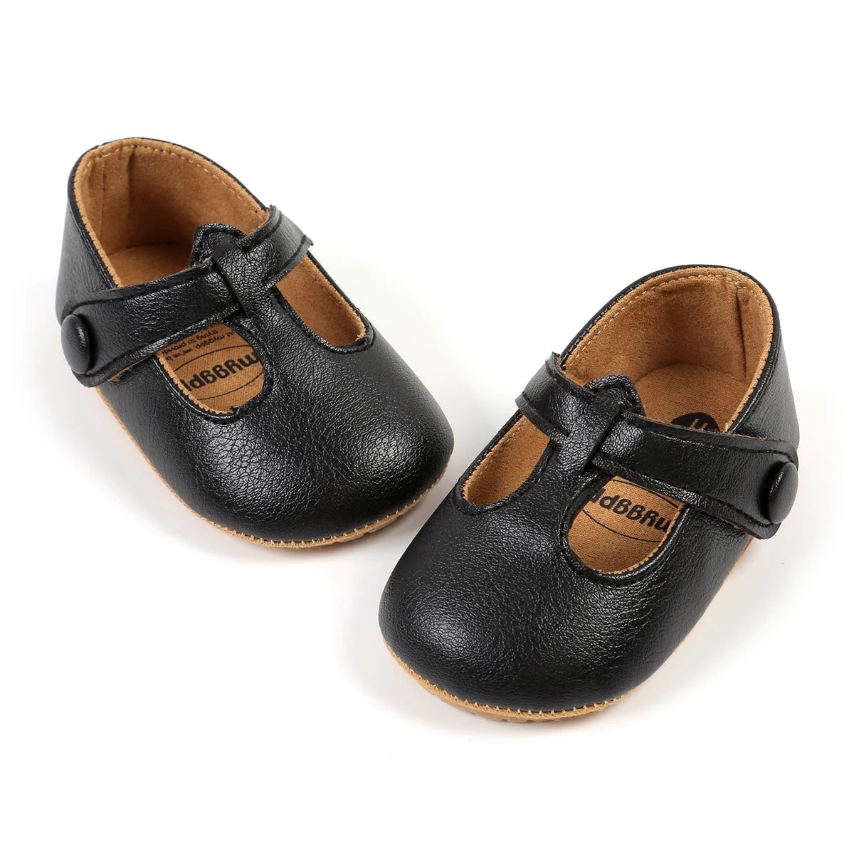 Baby Boys Girls Shoes Infant Leather Rubber Sole Anti-slip Toddler First Walkers Crib Shoes Newborn Girl Princess