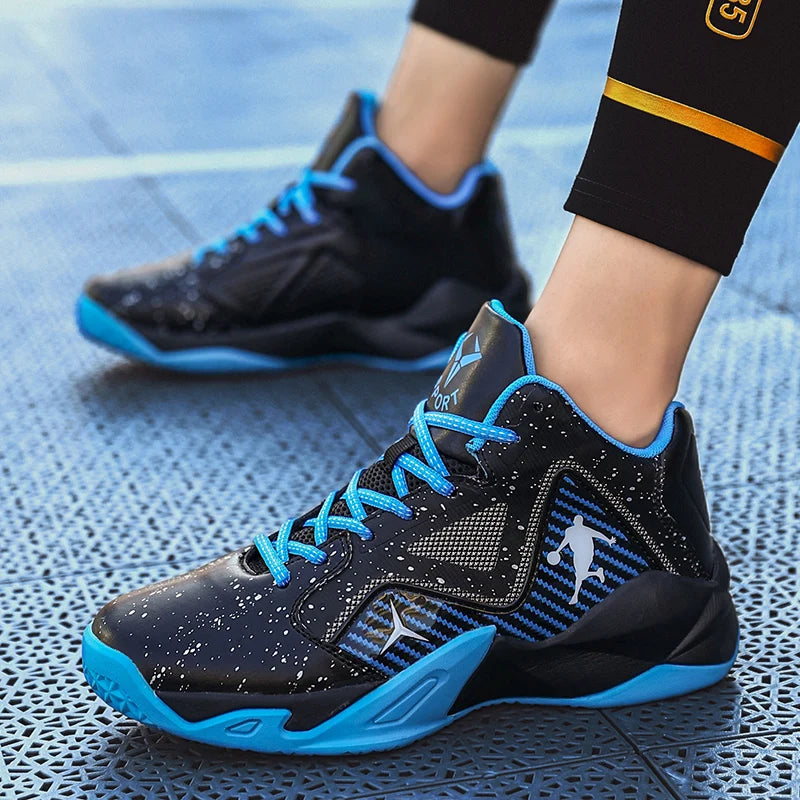 Outdoor Boys Basketball Sneakers Breathable Comfortable New Kids Brand Basketball Shoes Children Sport Shoes Girls Gym Shoes