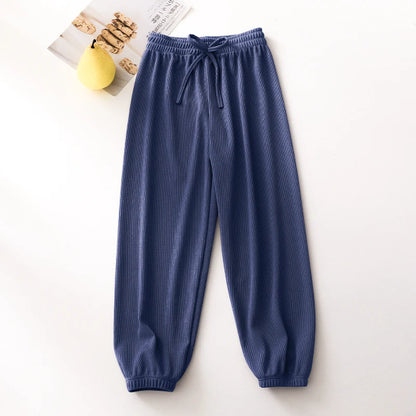 Kids Clothes for Teen Girls Pink Pants 2 To 12 Year Fashion 2022 Summer Green Casual Wide Leg Pants Children Loose Cool Trousers