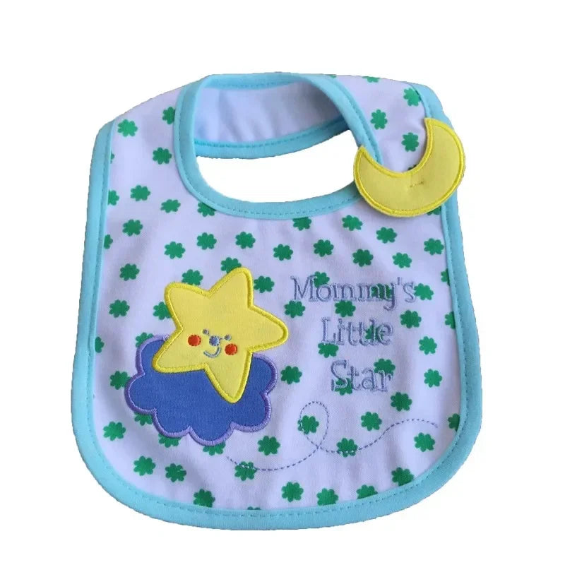 Sales Cotton Baby Bibs Waterproof Infant Bibs(send By Boys' or Girls')