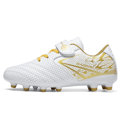 New Children Soccer Boots Sports Society Field Boy Football Shoes Futsal Fast Indoor Sneaker Original Ankle Cleats Football Boot