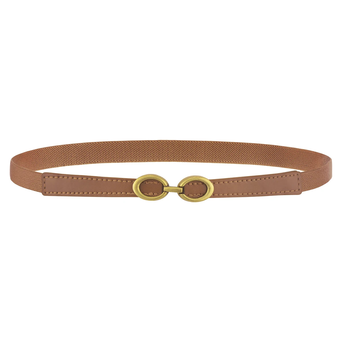 SISHION Summer Fashion Women Belts SH024 PU Leather Thin Elastic Waist Belt Slim Waistband Black Camel Coffee Plus Size