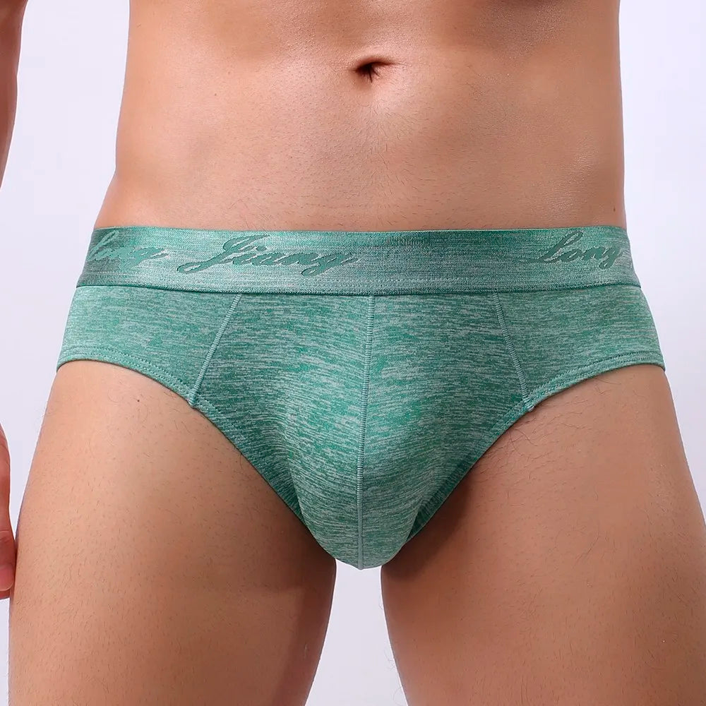 Sexy Men's Underwear Briefs Low Rise Soft Jockstrap Breathable Bikini Style Underpants Fashion Comfy Casual Hombre