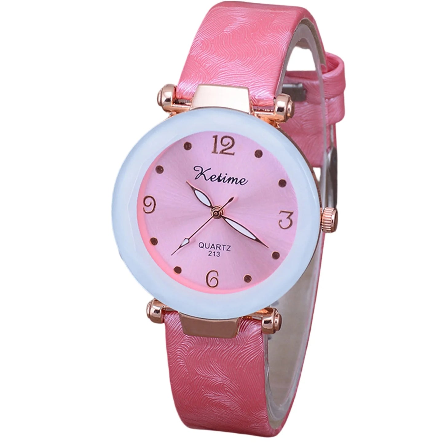 Woman Watch Number Scale Fashion Quartz Watch For Women 50m Waterproof Luxury Business Ladies Leather Hand Clock
