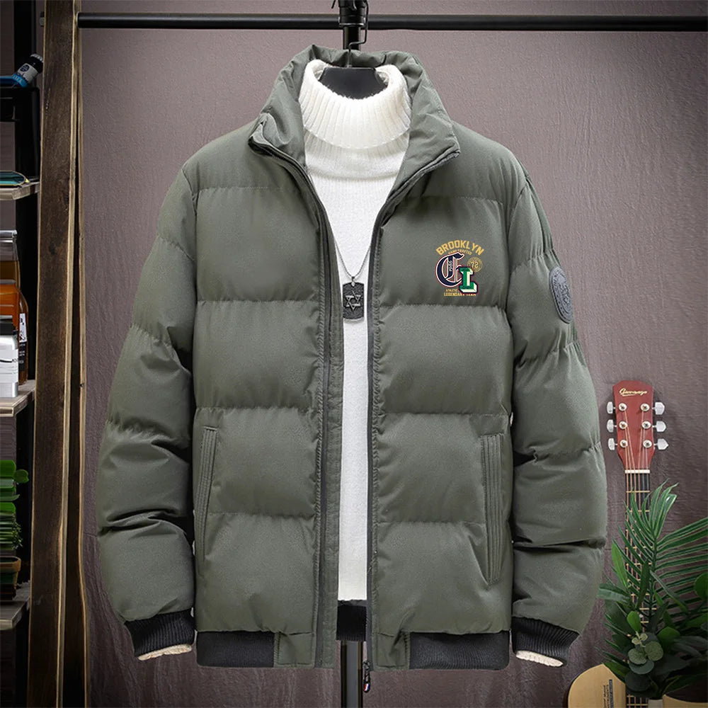 Men Down Jackets High quality Fashion Thick Warm Winter Bomber Jackets Puffer Jackets Parkas Coats Waterproof Mens Winter Coats
