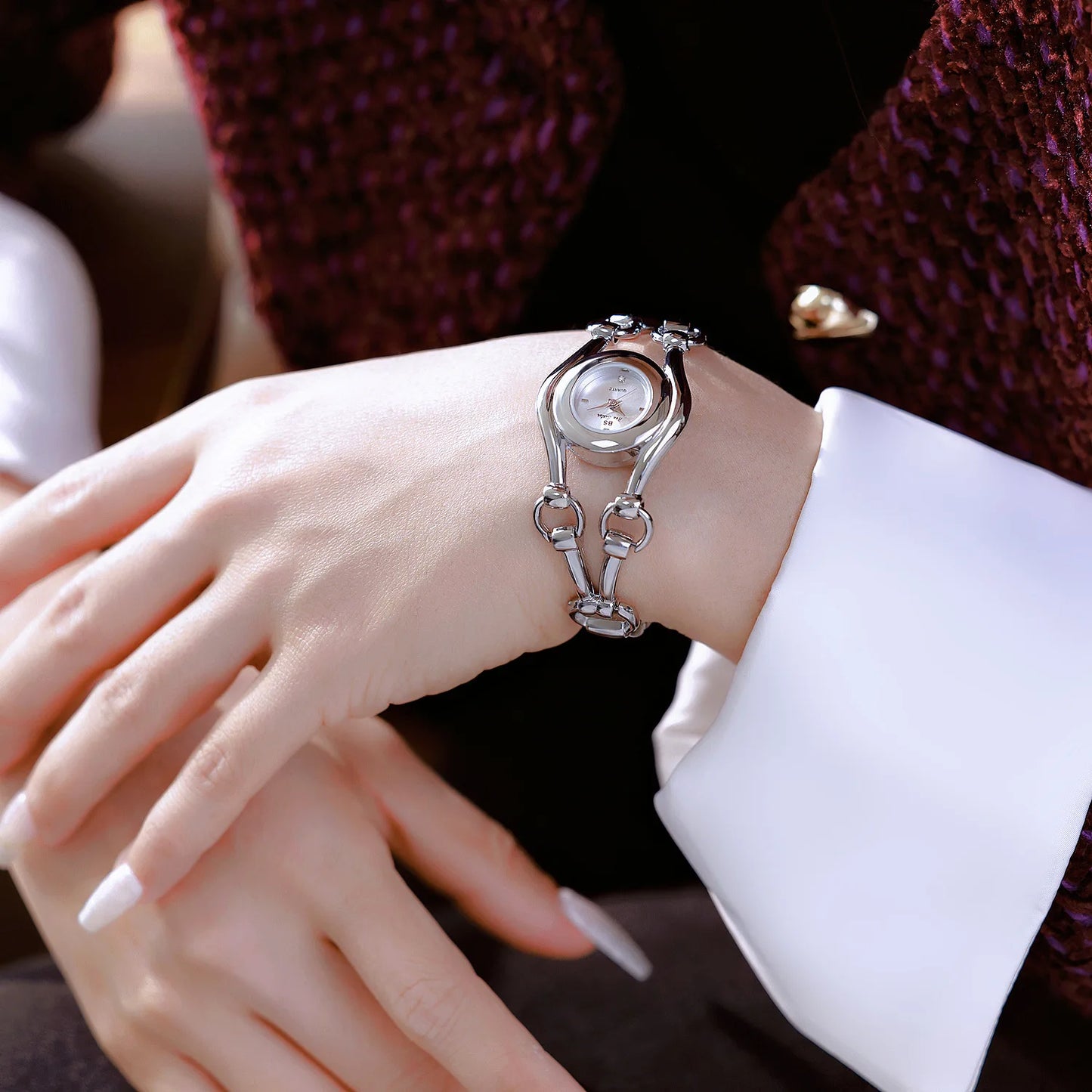 Fashion Luxury Watches For Woman 2025 New Luxury Golden Vintage Women's Wristwatches Ladies Dress Quartz Clock Relogio Feminino
