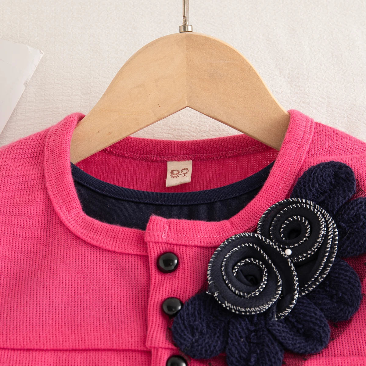 Baby Clothes Girl Spring And Autumn Cartoon Long Sleeve Gentle Baby Dresses Cute Casual Girl Kid's Dress