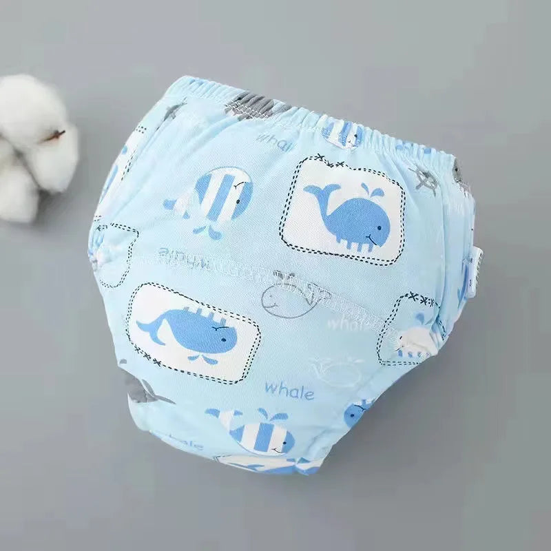 3PCS/1PCS Newborn Training Pants Baby Shorts Washable Underwear Boy Girl Cloth Diaper Reusable Nappies Infant Stuff Accessory