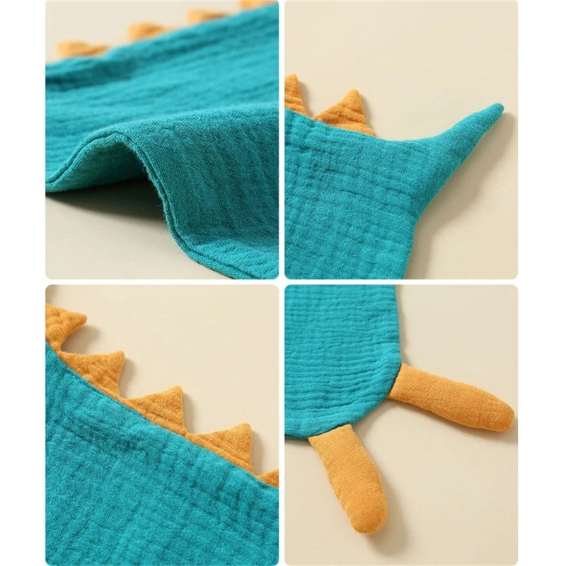 Stuffed Goose Baby Towel Cotton Baby Sleeping Cuddling Security Blanket Newborn Soothe Appease Towel Kids Face Towel Washcloth