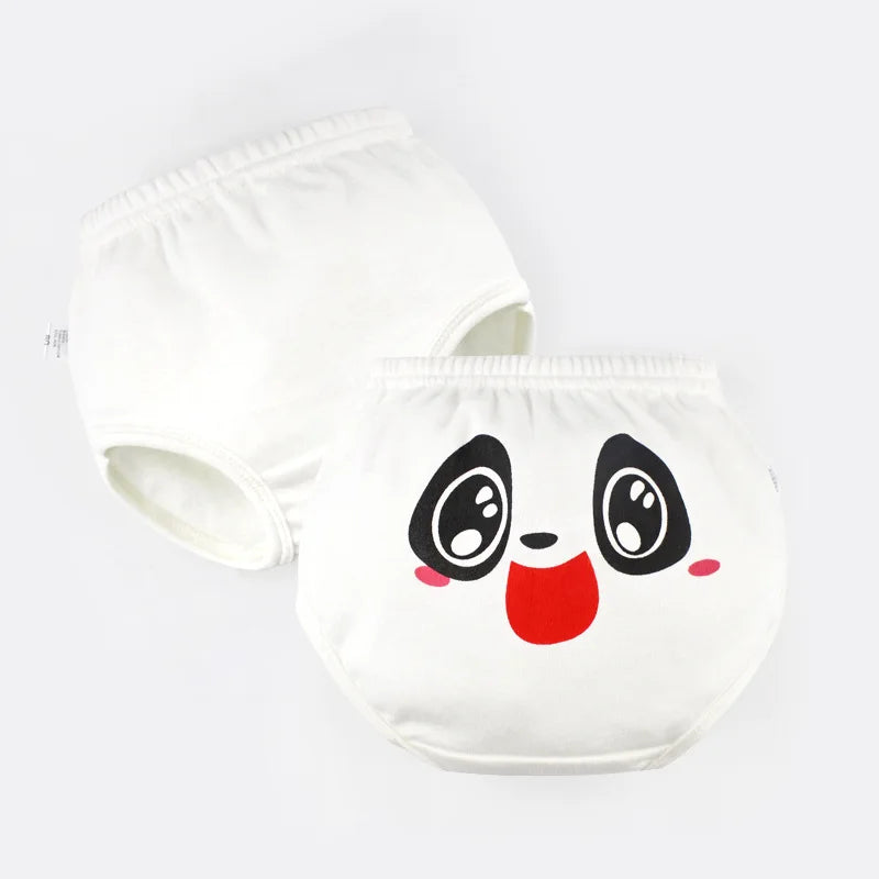 Baby 100% Cotton Panties Boy Girl Infant Cute Cartoon Underpants For 2-5 Years Children Fashion Underwear Kids Shorts