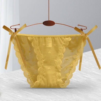 Women's underwear women's all-cotton antibacterial crotch sexual confusing breathable summer lace Japanese girls raw