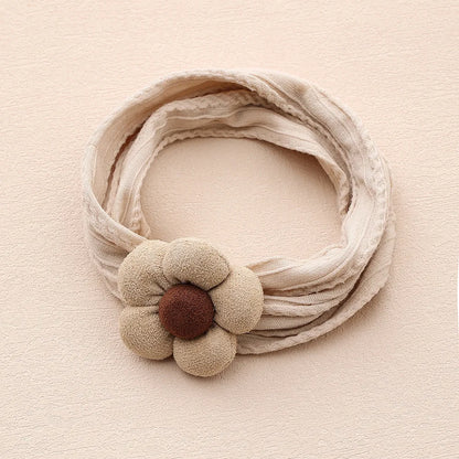Girls Item Baby Girl Baby Headbands Hair Accessories Nylon Turban for Newborn Headwear Flower Kids Headbands Children Hairbands