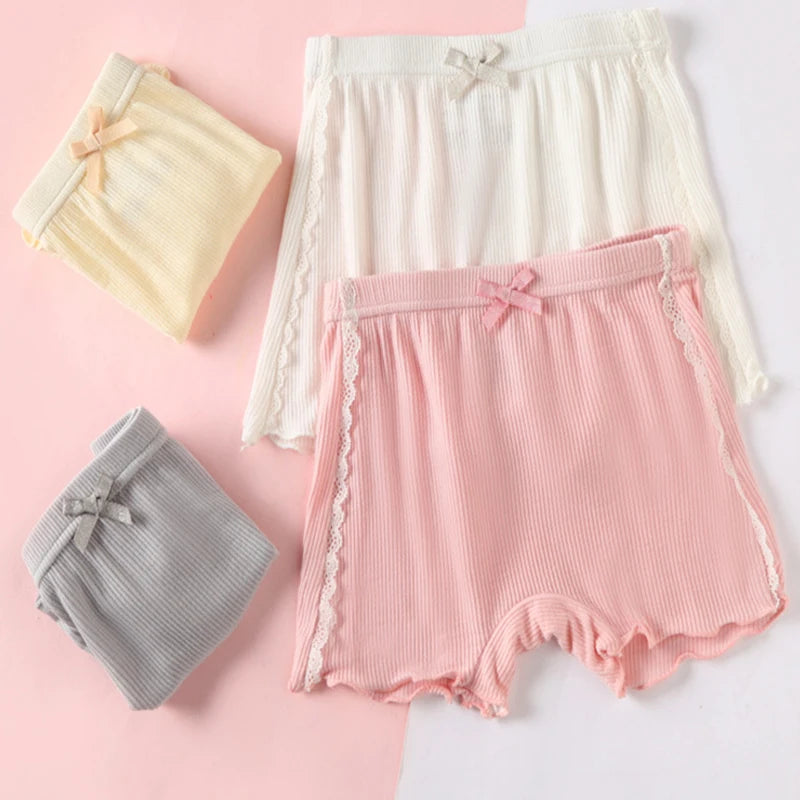 Girls' safety shorts to prevent exposure, summer thin version, baby and children's protective shorts and underwear two-in-one, o