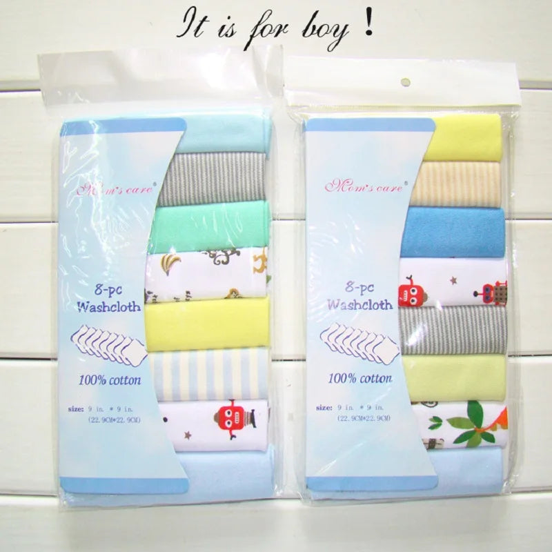 100% Cotton Newborn Baby Towels Saliva Towel Nursing Towel Baby Boys Girls Bebe Toalha Washcloth Handkerchief Dropshipping KF011