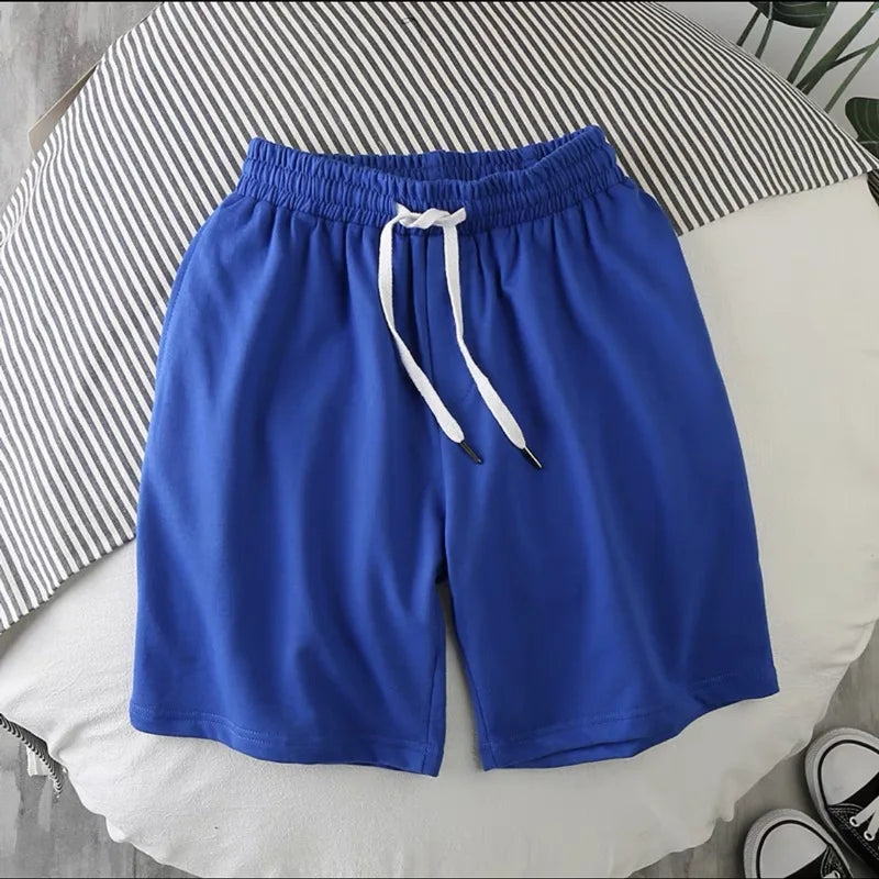Men's Summer Fifth Pants Beach Shorts Casual Running Sports Shorts Straight 5-Point Pants