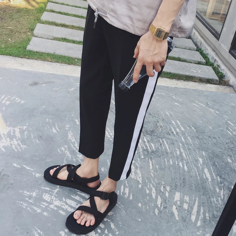 American Cityboy Loose Fit Straight Leg Men's Casual Pants Comfortable Durable Workwear Trousers Fashionable Loose Sensation