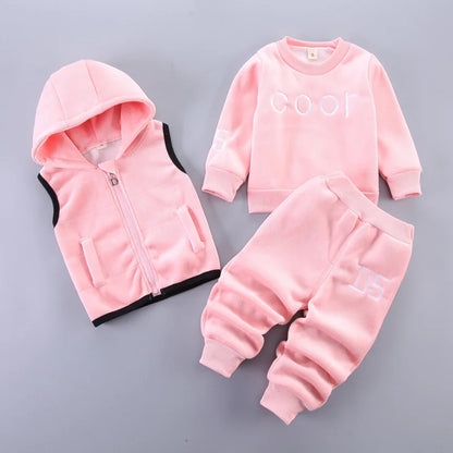 Newborn Baby Boys Clothes 2023 Autumn Baby Girls Clothes Hoodie+Pant Outfit Kids Costume Suit Infant Clothing For Baby Warm Sets