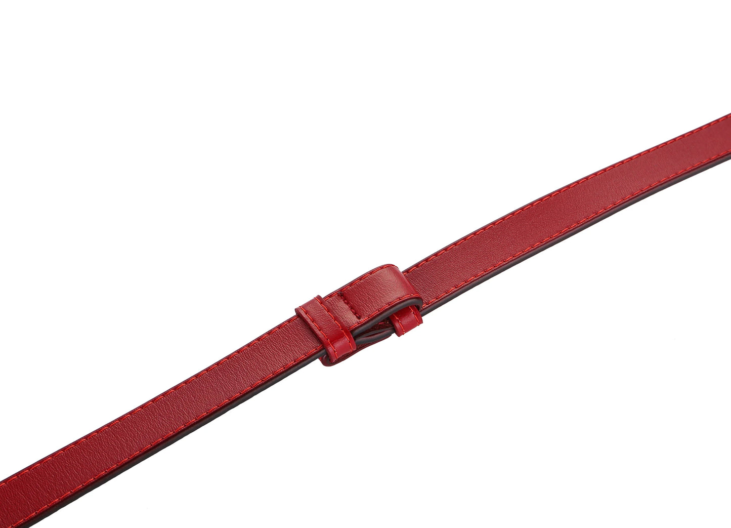 Fashion Genuine Leather Slim Waist Gold Buckle Adjustable Women Belts Wild Skinny Dress Jeans Decorative Straps Waistbands