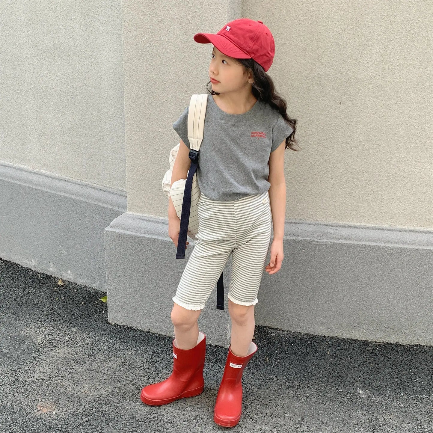 Girls Striped Shorts 1-6 Years Summer New Children Cotton Leggings For Kids Girl Lace Shorts Casual Baby Cute Clothes Clothing