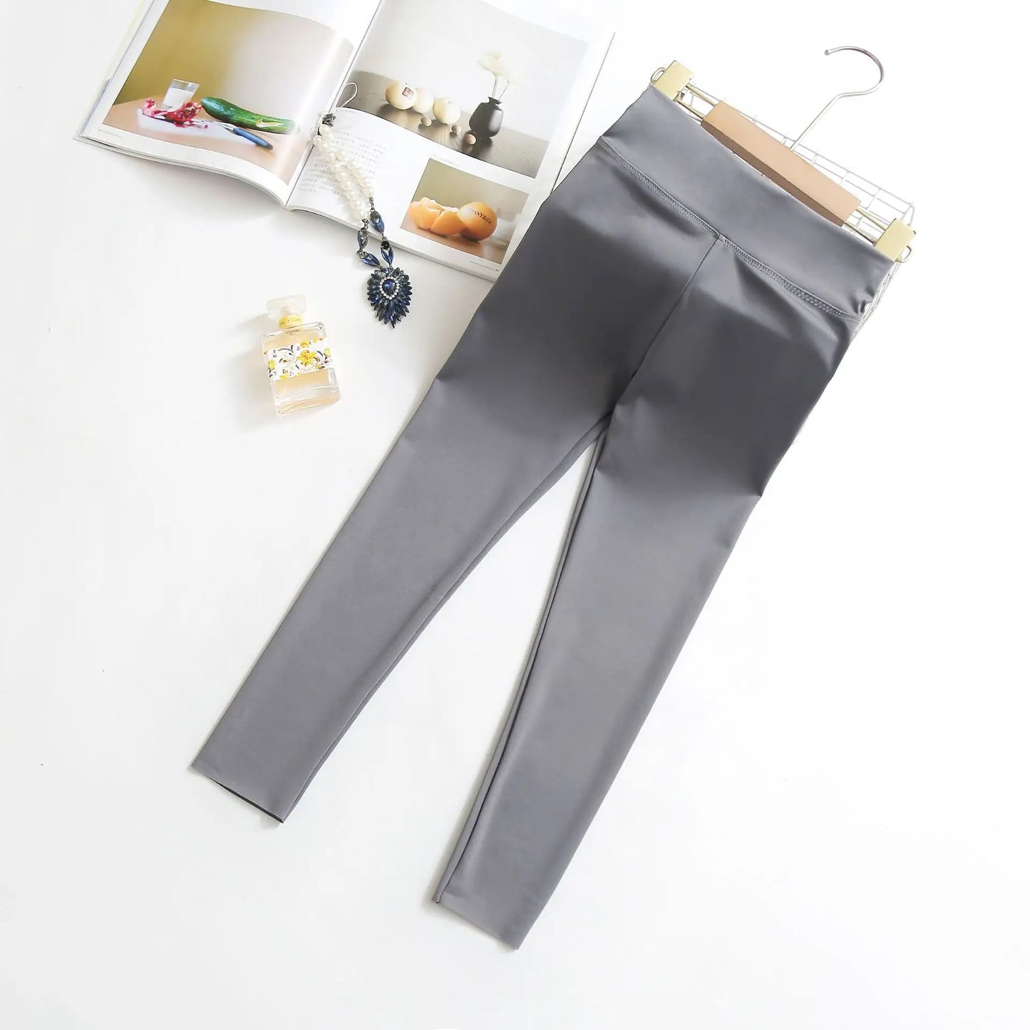 Girls High Waist  Pants Spring Summer New Style Slim Fit Leggings Casual Sports Yoga Pants For Kids