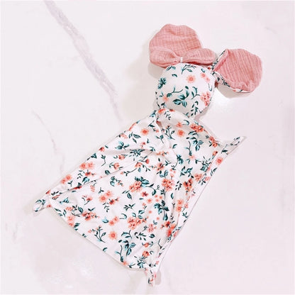 Stuffed Goose Baby Towel Cotton Baby Sleeping Cuddling Security Blanket Newborn Soothe Appease Towel Kids Face Towel Washcloth