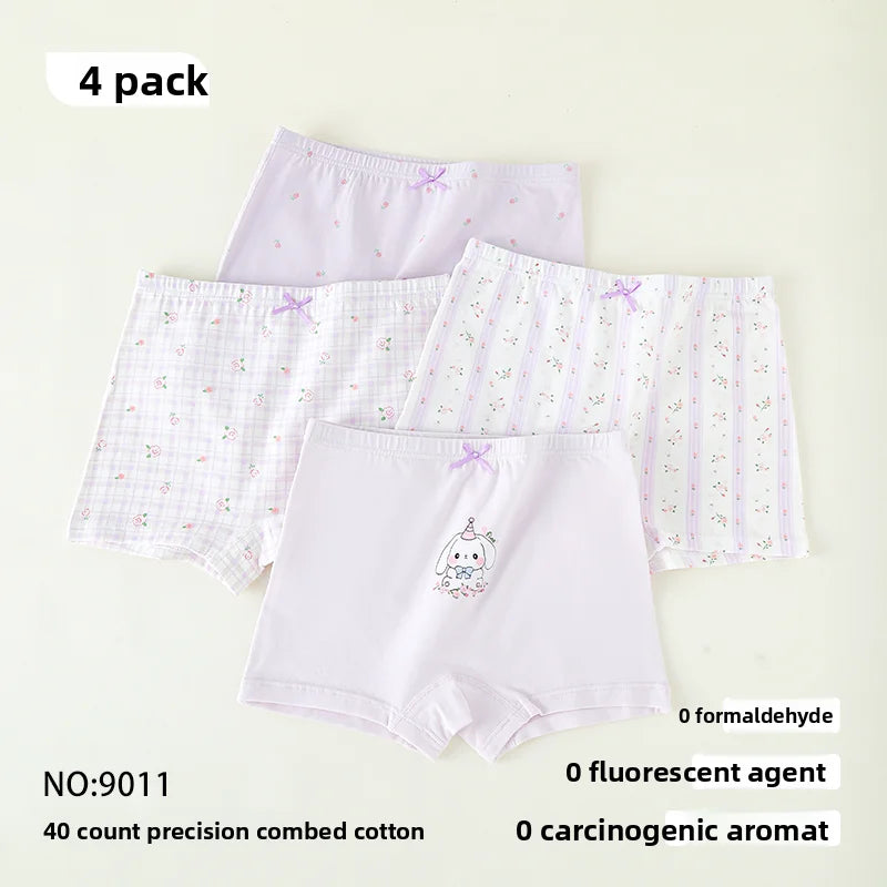 Teenage Girl Panties Women's Cotton Briefs Children's Panties for Girls Girls' Underwear Pants Ladies Underpants Girls' Kids Set