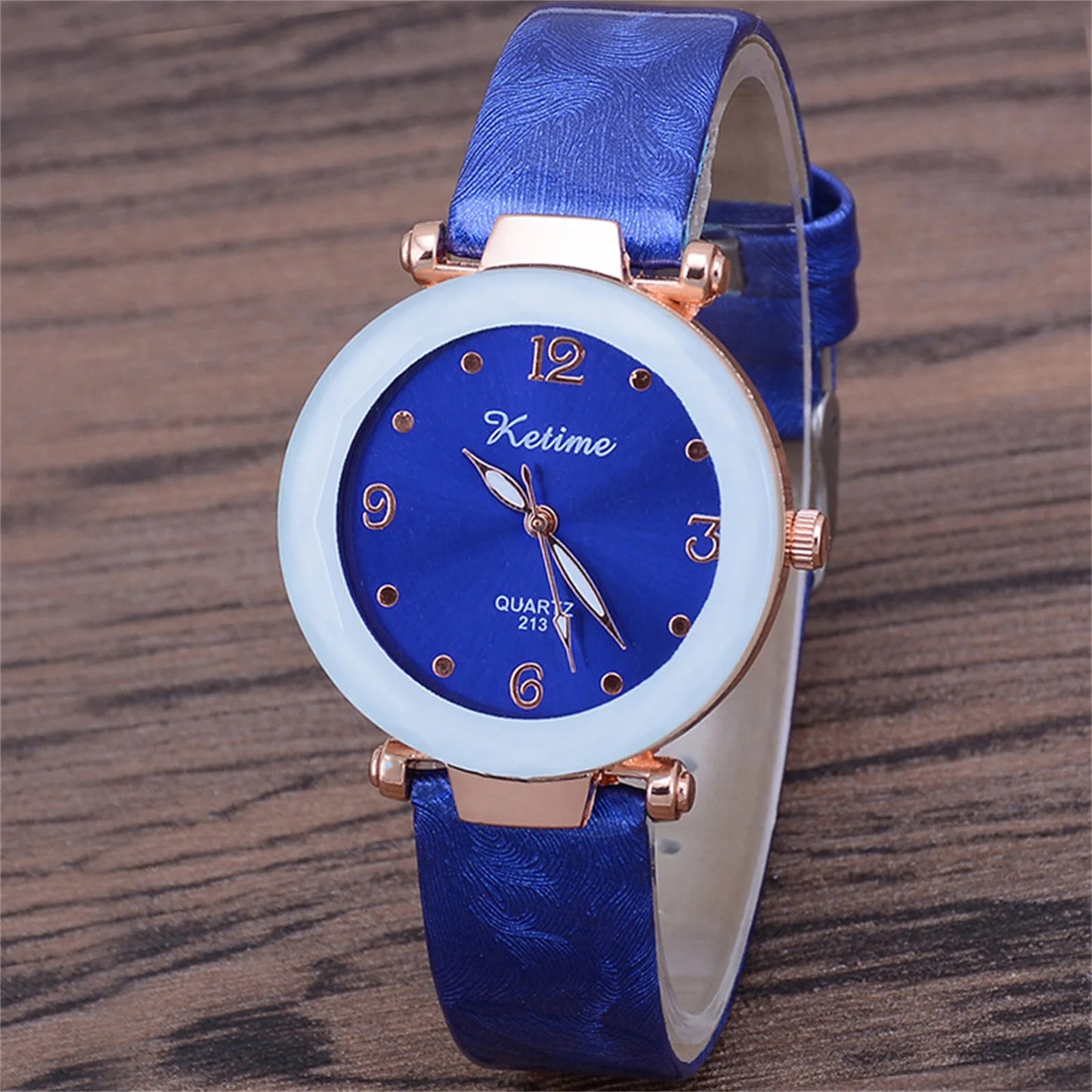 Woman Watch Number Scale Fashion Quartz Watch For Women 50m Waterproof Luxury Business Ladies Leather Hand Clock