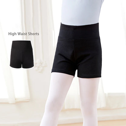 Girls Ballet Shorts Dance Booty Shorts Rhumba Yoga Summer Dancewear for Kids Children Toddler