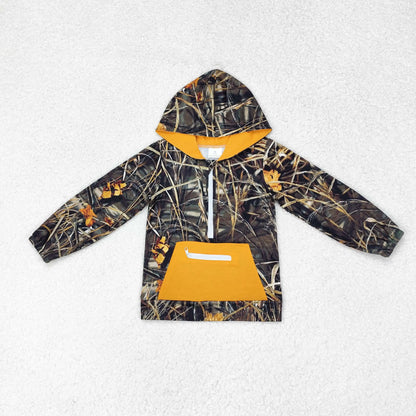 Baby Boy Clothes Kids Hoodies Sweatshirts Lavender Drip Sprinkles Long Sleeve Zipper Pocket Pullover Hoodie Tops Boys Clothing
