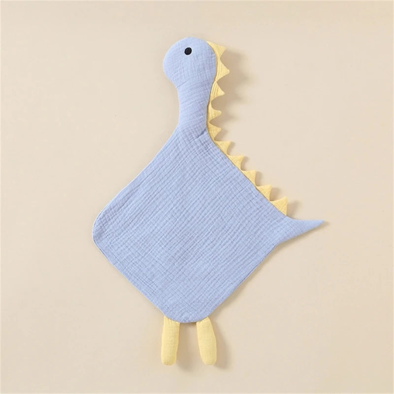 Stuffed Goose Baby Towel Cotton Baby Sleeping Cuddling Security Blanket Newborn Soothe Appease Towel Kids Face Towel Washcloth