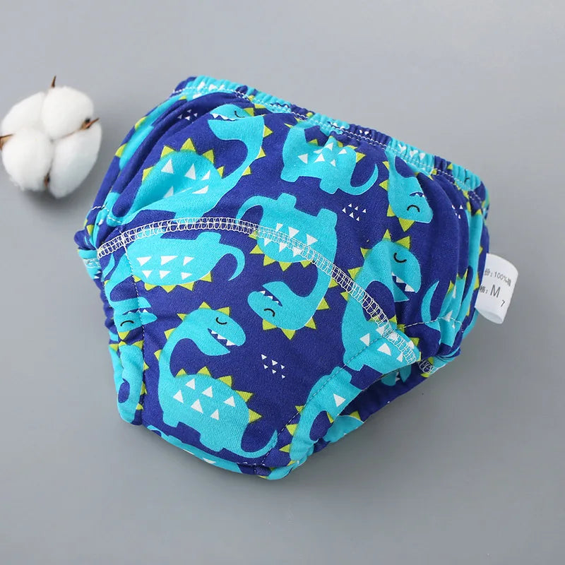 3PCS/1PCS Newborn Training Pants Baby Shorts Washable Underwear Boy Girl Cloth Diaper Reusable Nappies Infant Stuff Accessory