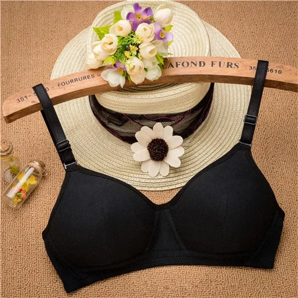2024 Girls Training Bra Wireless Thin Cup Bra Fashion Comfortable Teenage Underwear