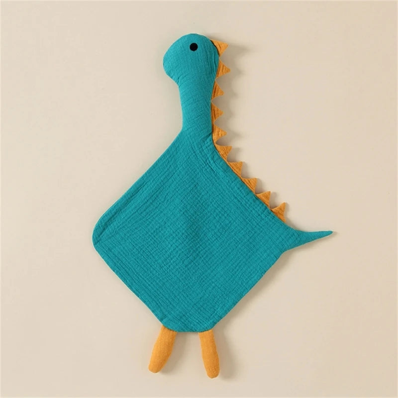 Stuffed Goose Baby Towel Cotton Baby Sleeping Cuddling Security Blanket Newborn Soothe Appease Towel Kids Face Towel Washcloth