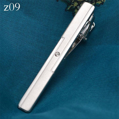 New Metal Silver Color Tie Clip For Men Wedding Necktie Tie Clasp Clip Tie Clips for Men Tie Bar Clip  Regular Ties Necktie Wedding Business Tie Pin Clips Gentleman Ties Bar Elegant Men's Accessories